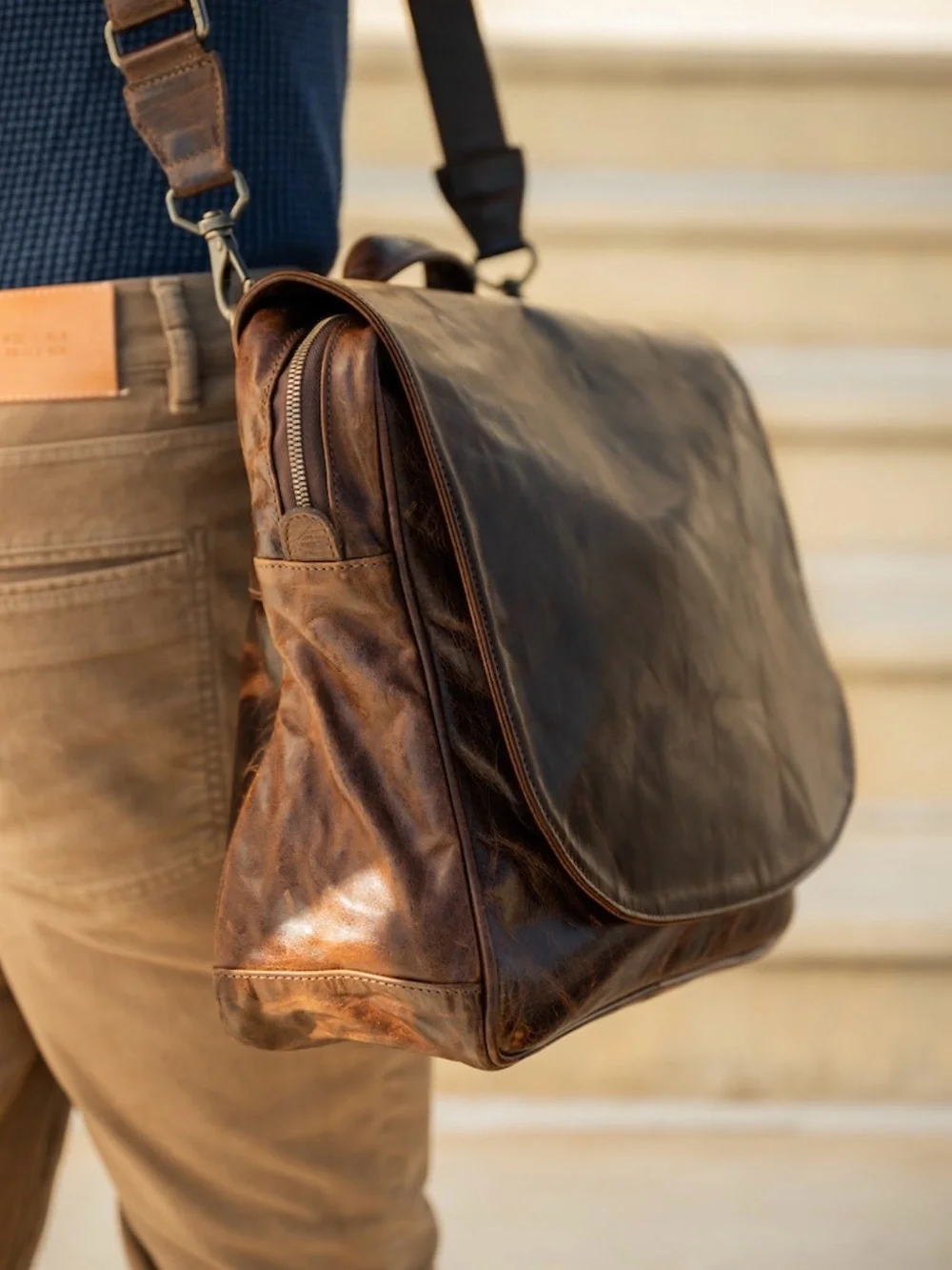 Moore + Giles Wynn Mail Bag - Brompton Brown